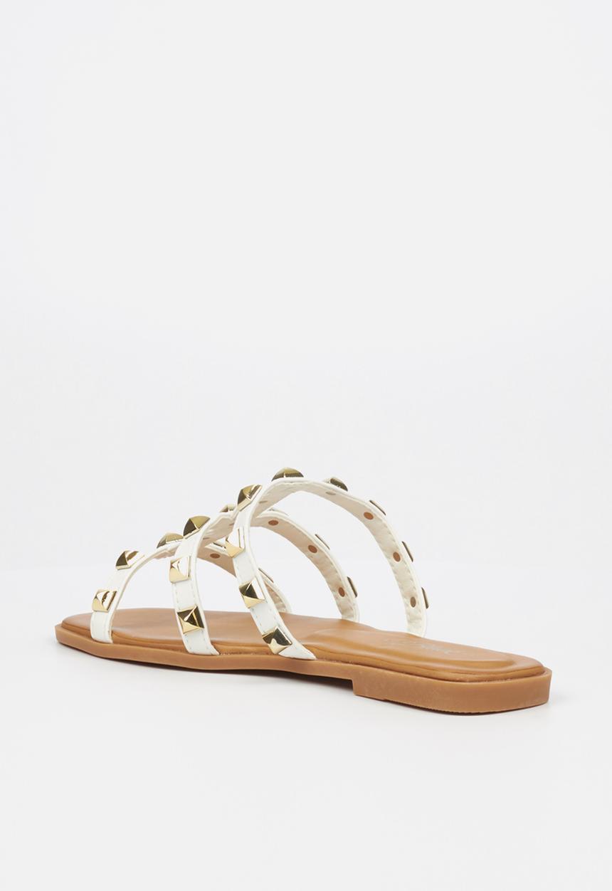 Miss Black - Boho1 sandal - white