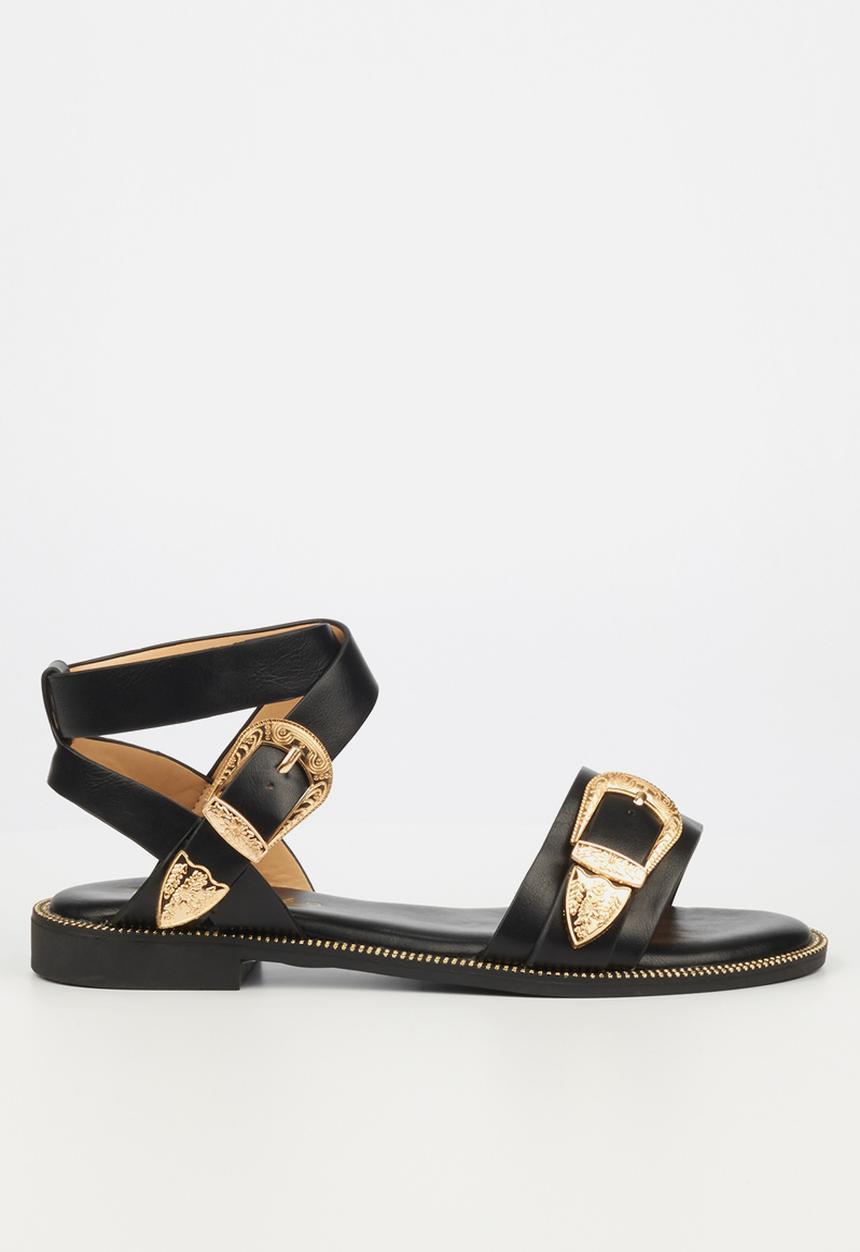 Miss Black - Murano9 sandal - black