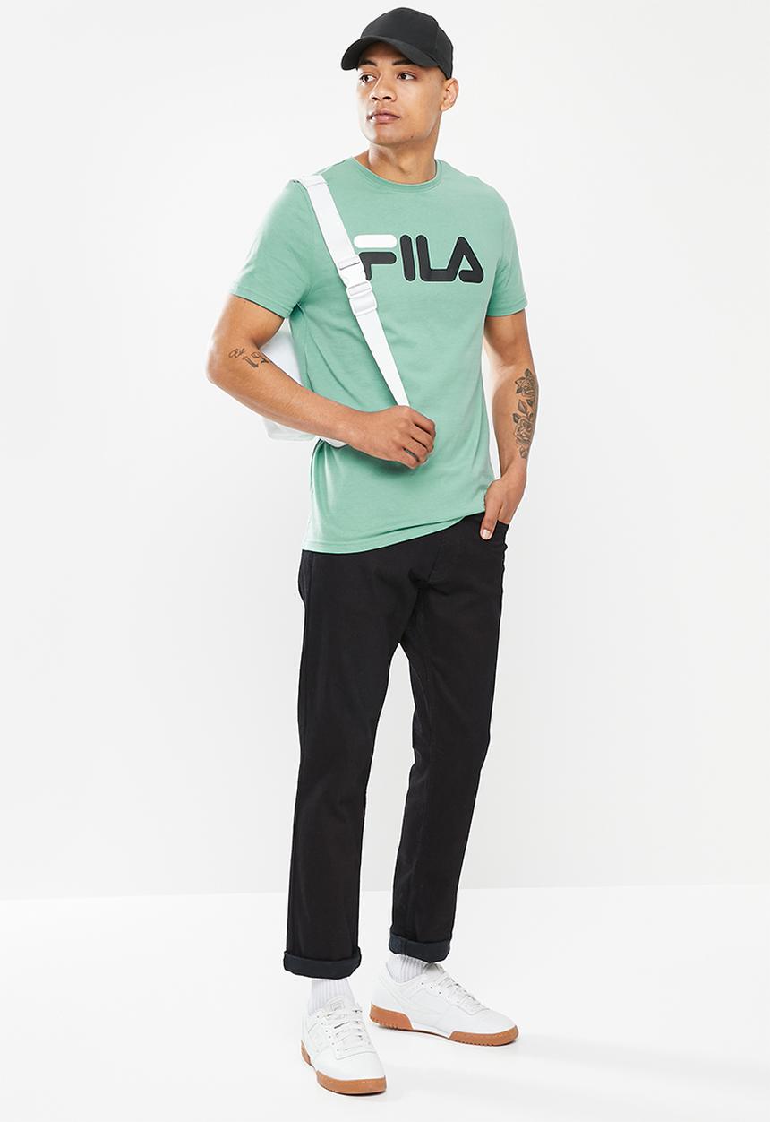 FILA - Deckle short sleeve tee - sage