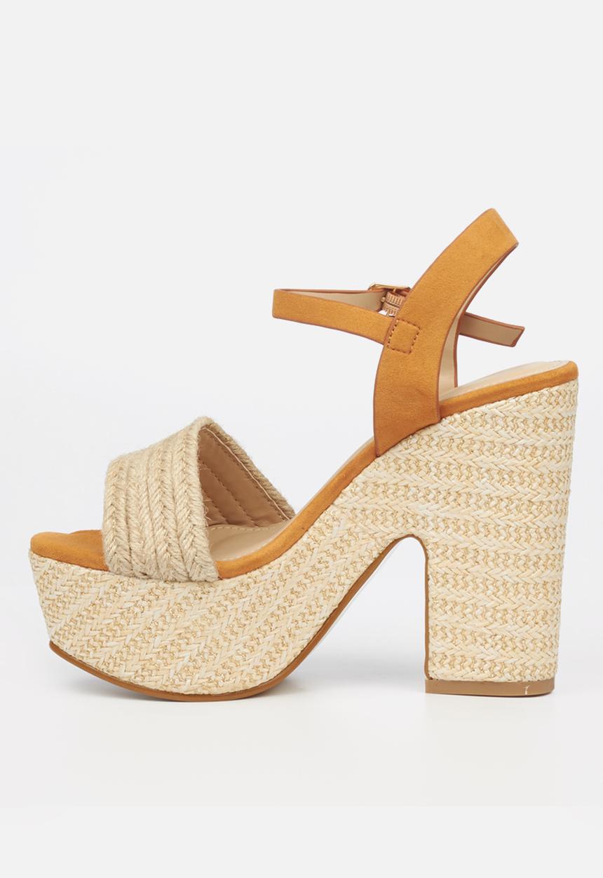 Miss Black - Kabelo2 heel - orange