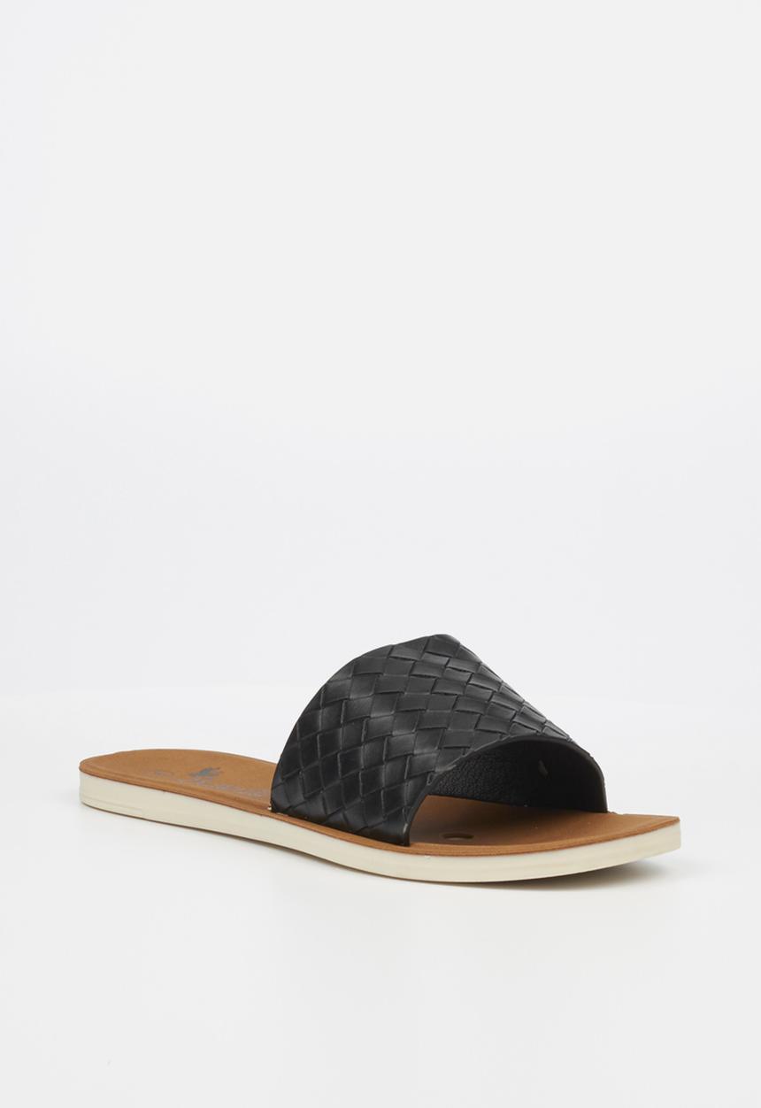 Butterfly Feet - Nadia 1 slide - black