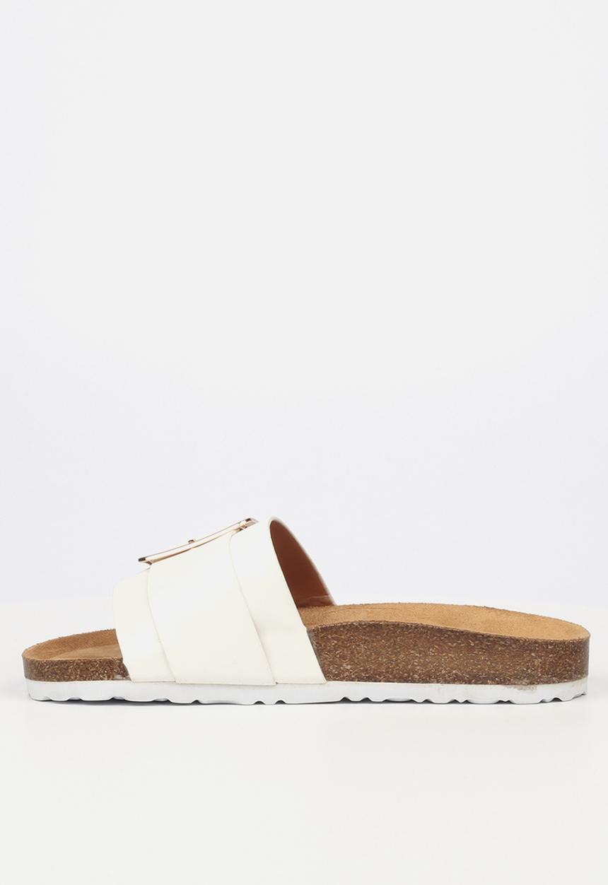Miss Black - Burq2 slide - white