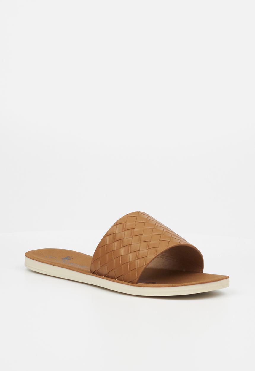 Butterfly Feet - Nadia 1 slide - tan