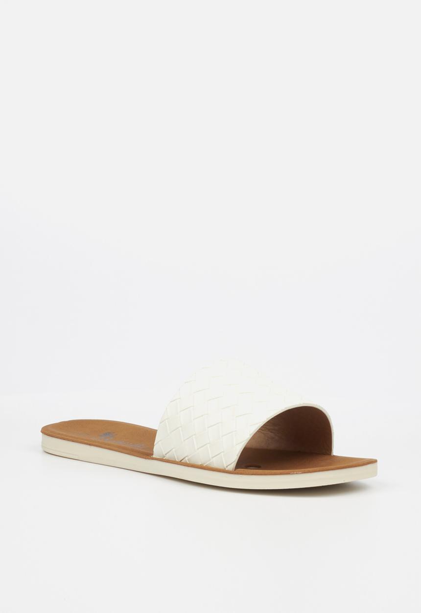 Butterfly Feet - Nadia 1 slide - white