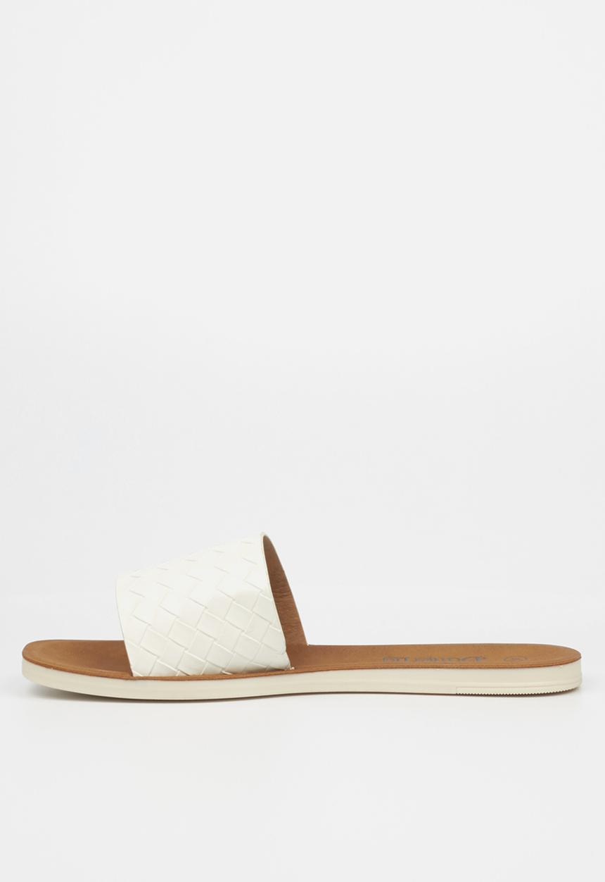 Butterfly Feet - Nadia 1 slide - white