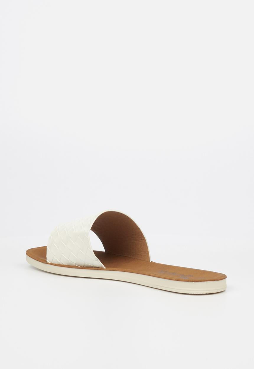 Butterfly Feet - Nadia 1 slide - white