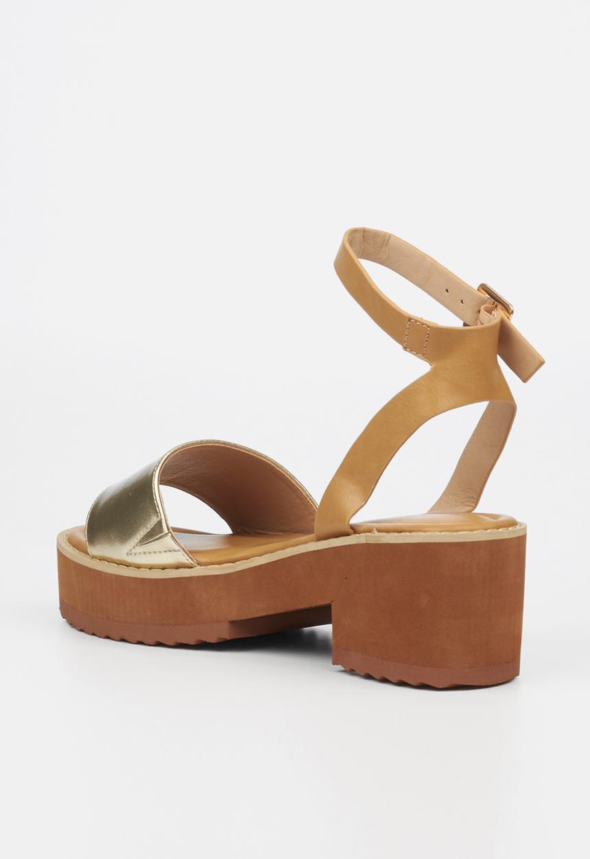 Miss Black - Grunge1 heel - gold