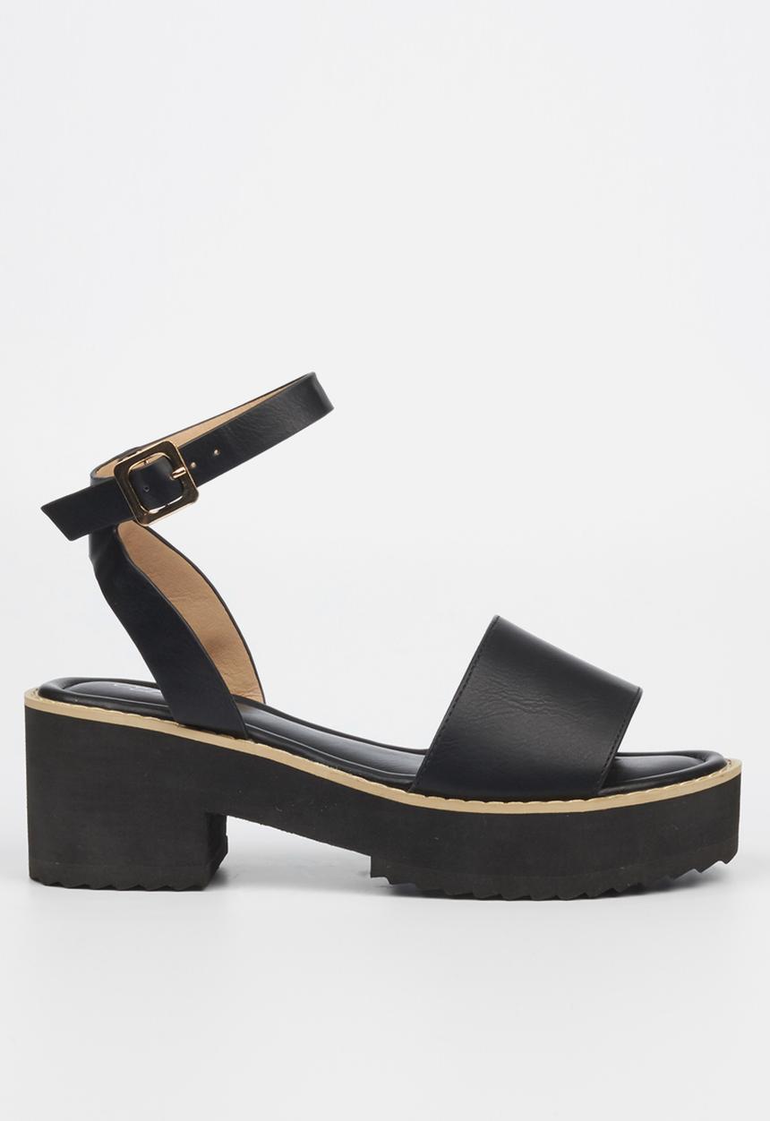 Miss Black - Grunge1 heel - black