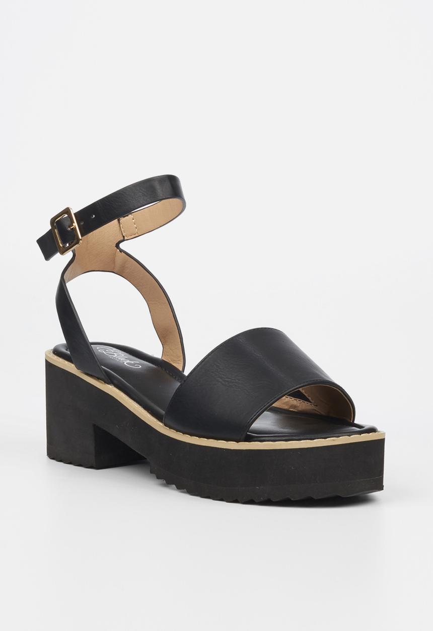 Miss Black - Grunge1 heel - black
