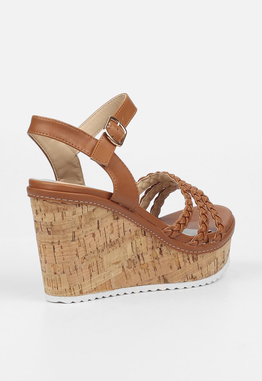 Butterfly Feet - Shayla 1 wedge - tan