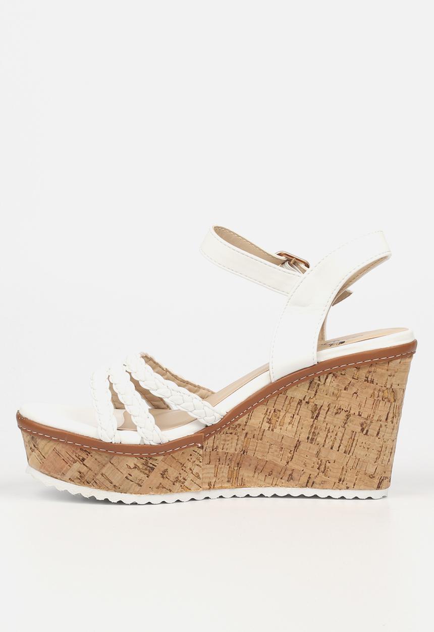 Butterfly Feet - Shayla 1 wedge - white