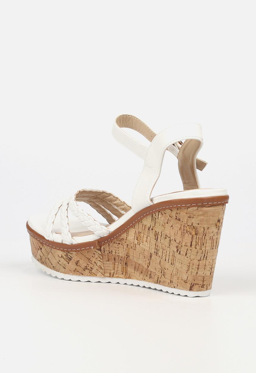 Butterfly Feet - Shayla 1 wedge - white