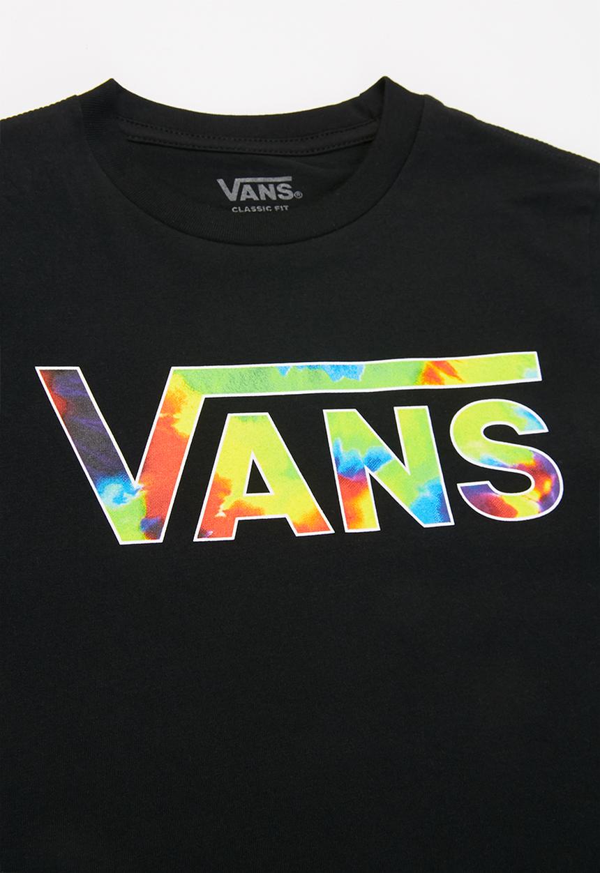 Vans - Vans classic logo fill boys - black/spiral tie dye
