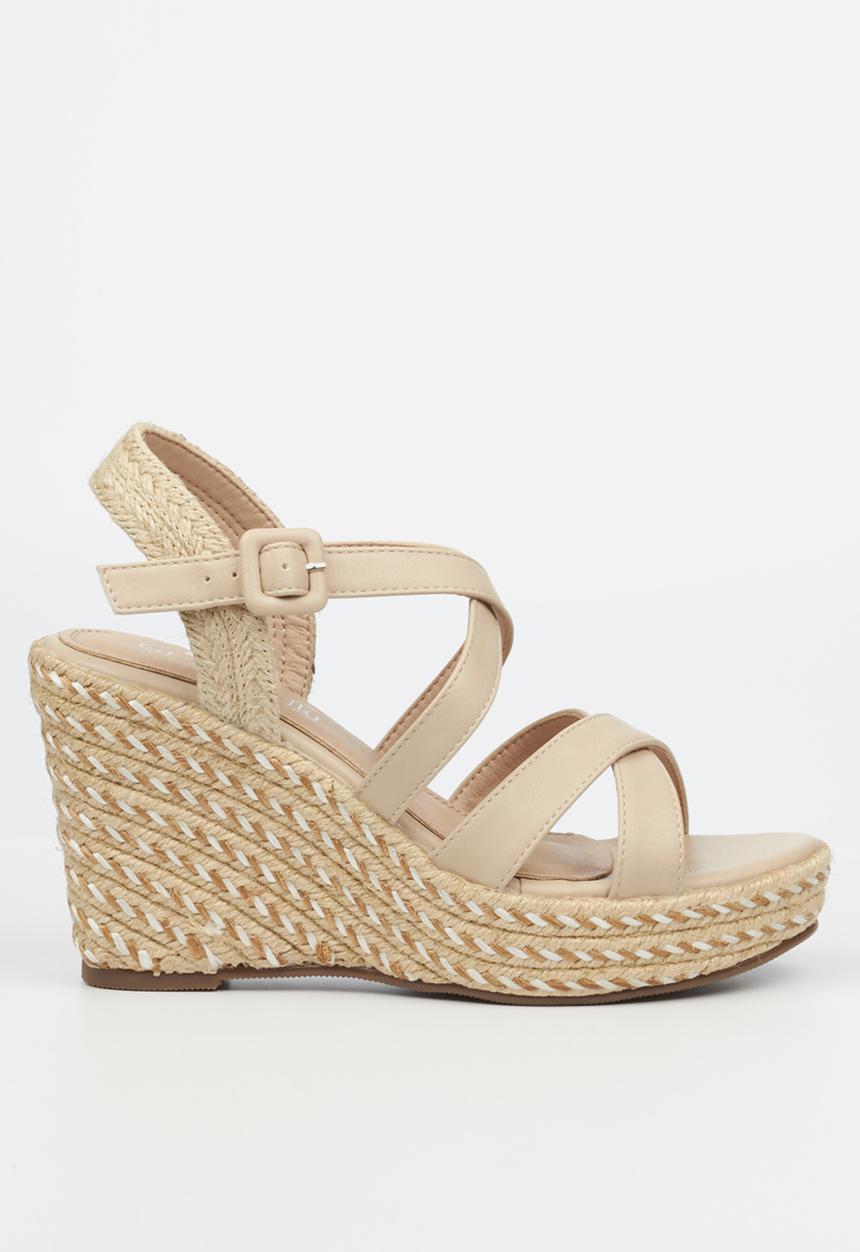 Butterfly Feet - Cindy 1 espadrille wedge - taupe