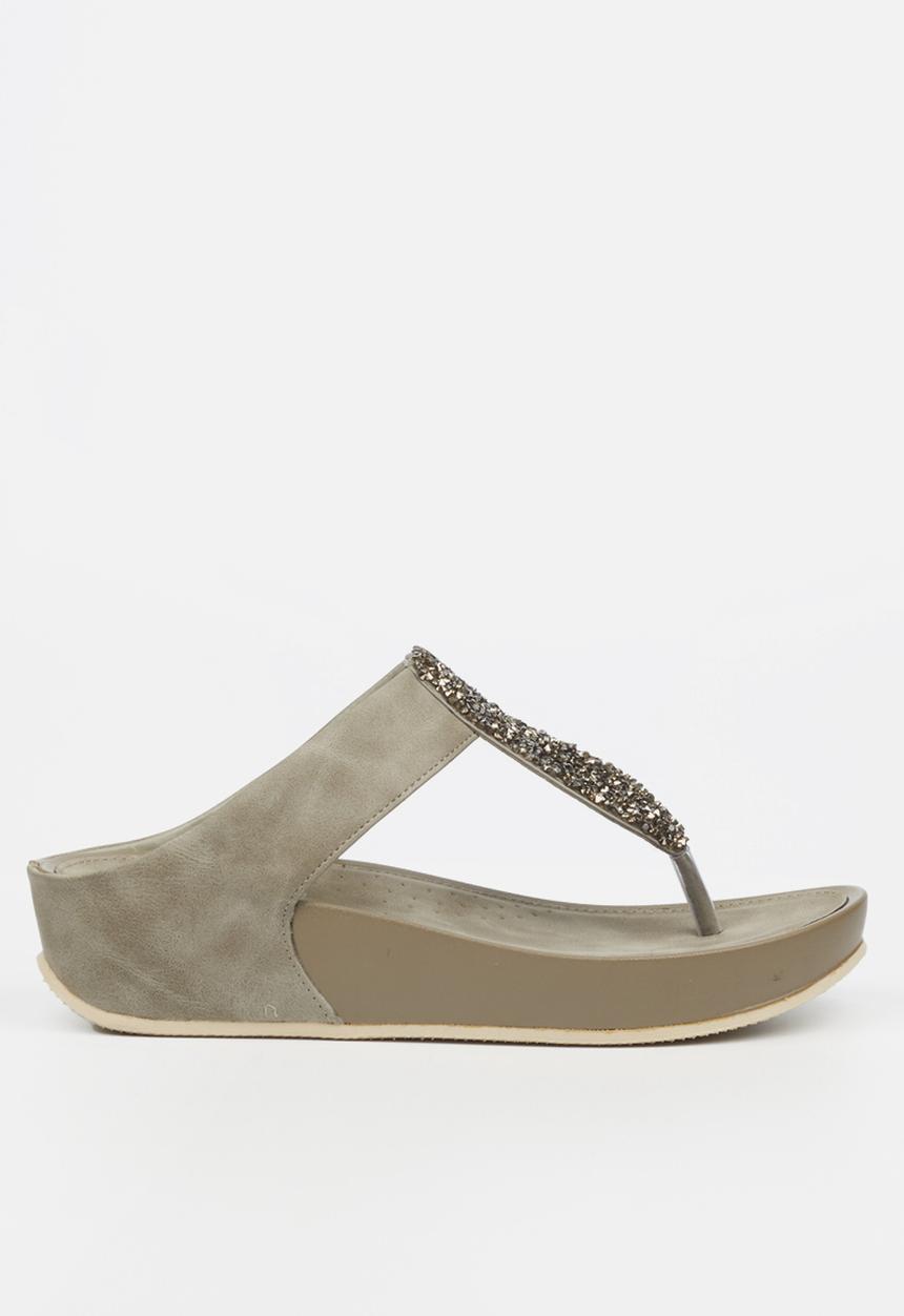 Butterfly Feet - Delia 1 sandal - grey