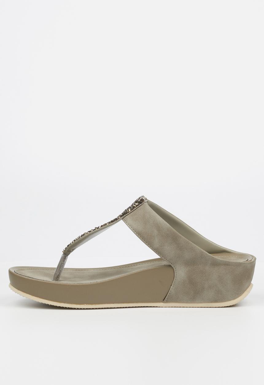 Butterfly Feet - Delia 1 sandal - grey