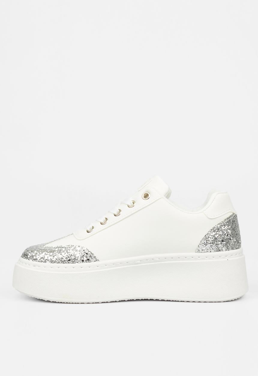Miss Black - Duchess1 sneaker - silver