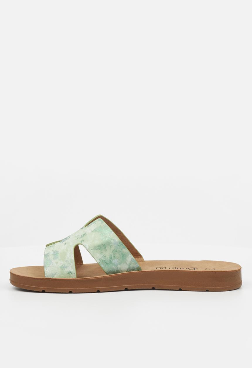 Butterfly Feet - Zina 8 slide - mint