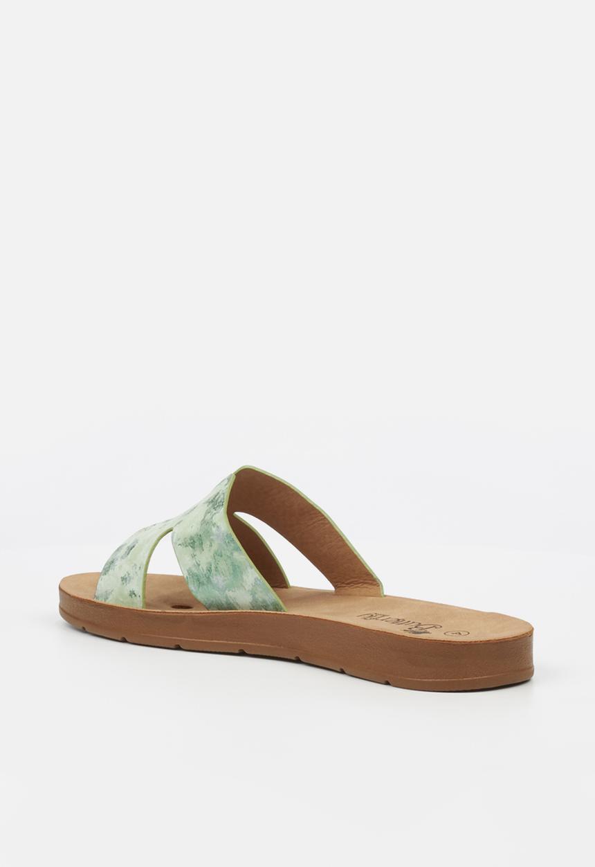Butterfly Feet - Zina 8 slide - mint
