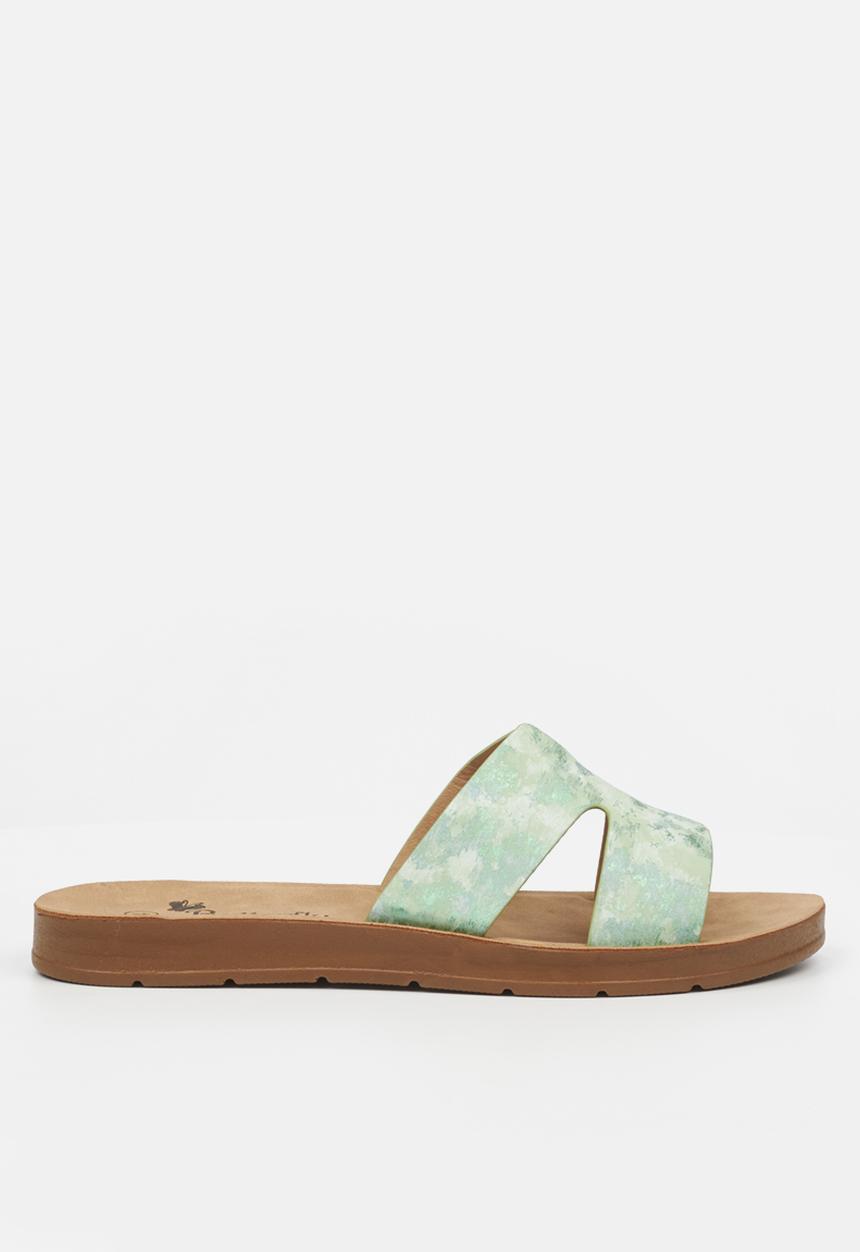 Butterfly Feet - Zina 8 slide - mint