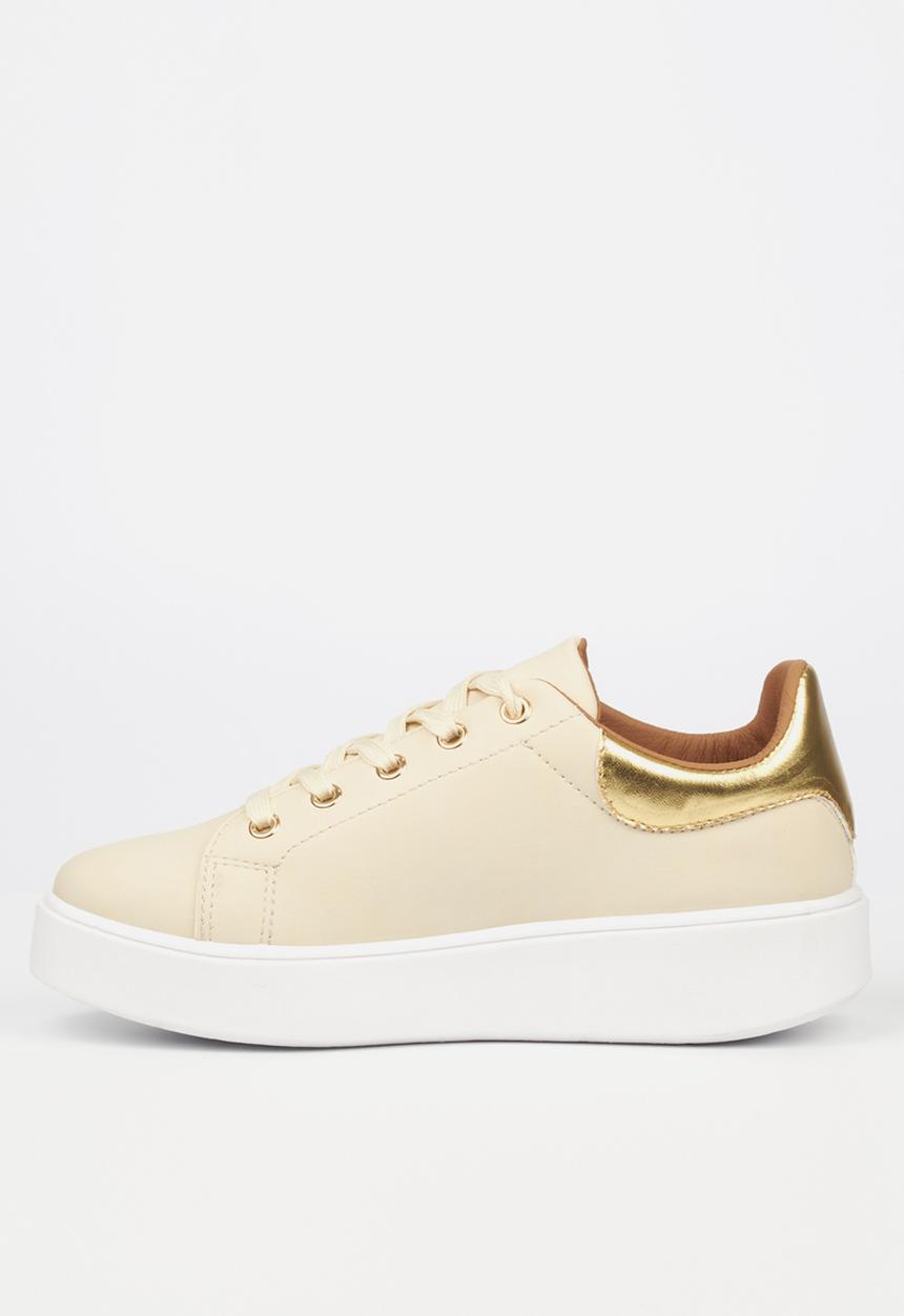 Miss Black - Ted2 flatform sneaker - neutral