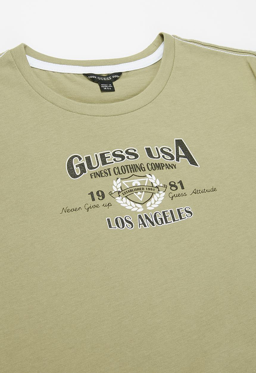 GUESS - Boys short sleeve tee - green