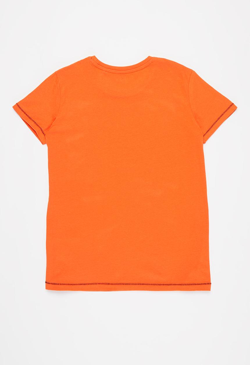 GUESS - Boys short sleeve t-shirt - orange