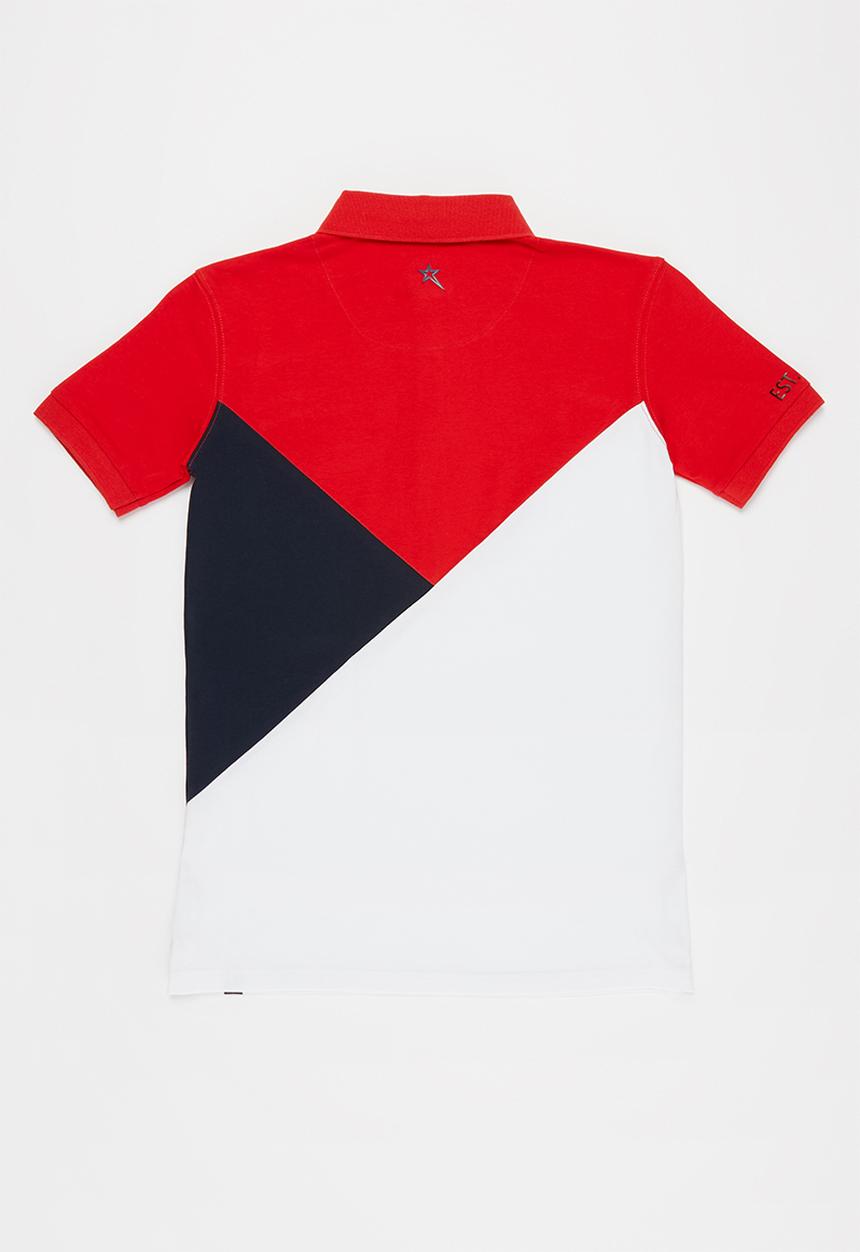 SOVIET - B sandrino short sleeve fashion golfer - multi 