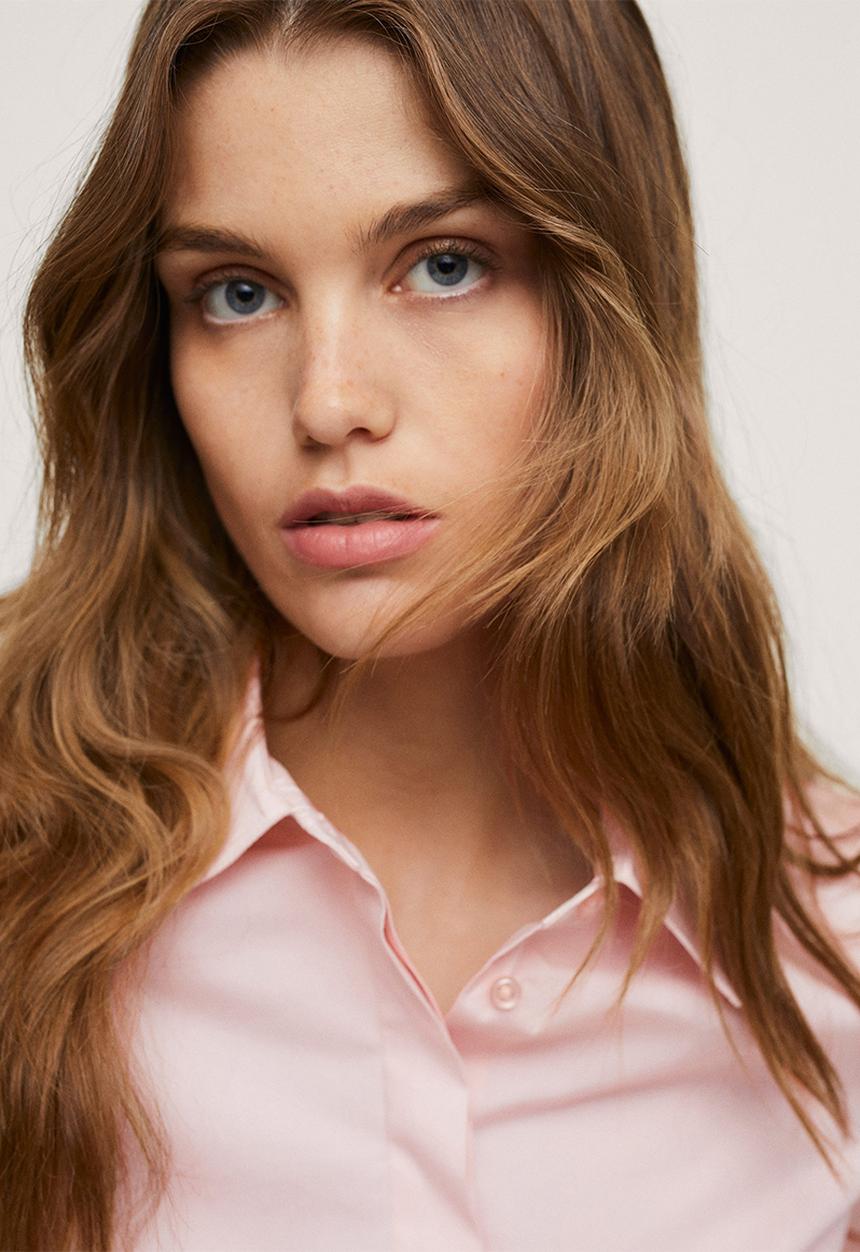 MANGO - Shirt sofia - light pink