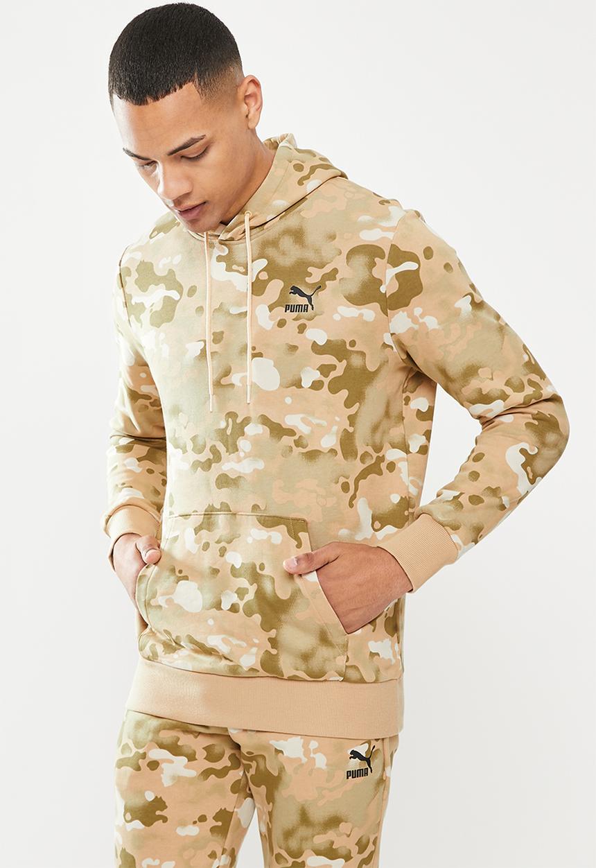 PUMA - Classics graphics camo aop hoodie tr - multi 