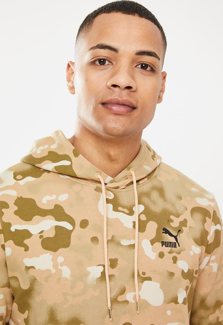 PUMA - Classics graphics camo aop hoodie tr - multi 