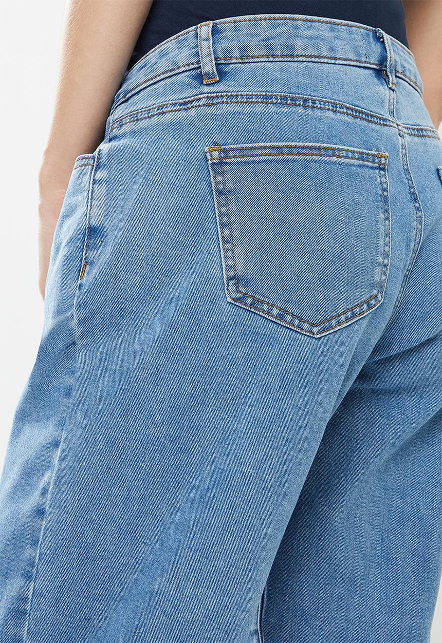 Missguided - Maternity straight wide leg - blue