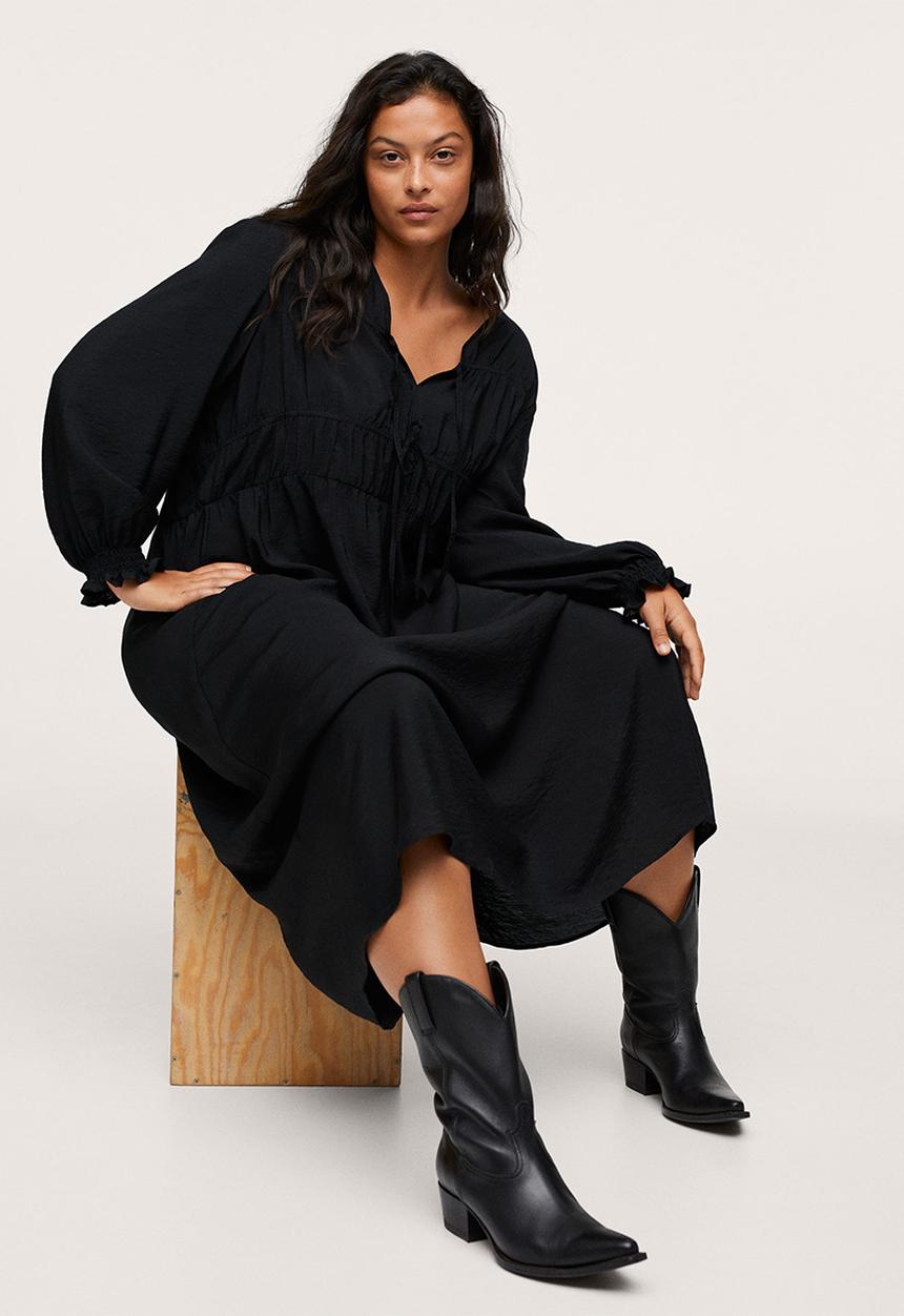 MANGO - Plus dress dafne - black