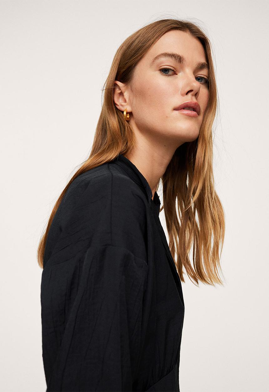 MANGO - Dress tzukishi - black