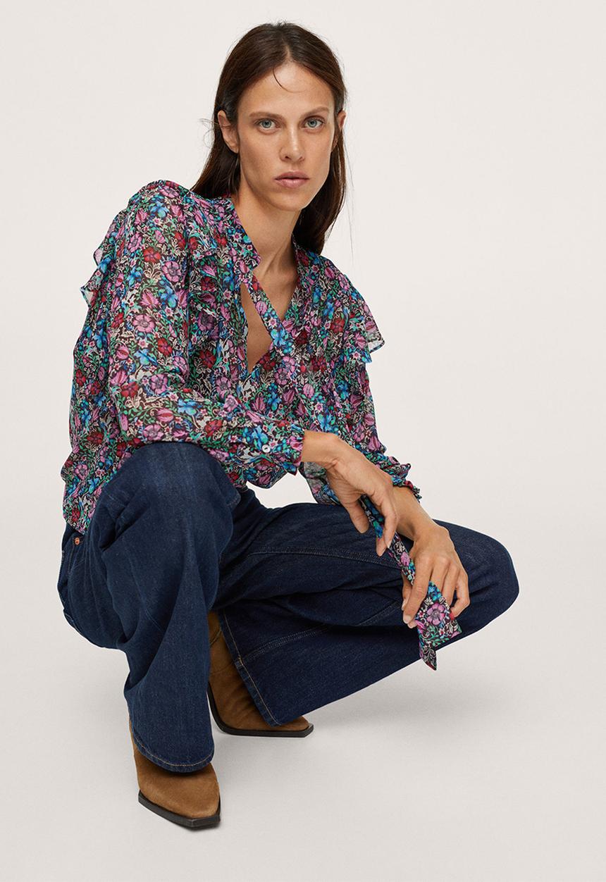 MANGO - Blouse candy - multi
