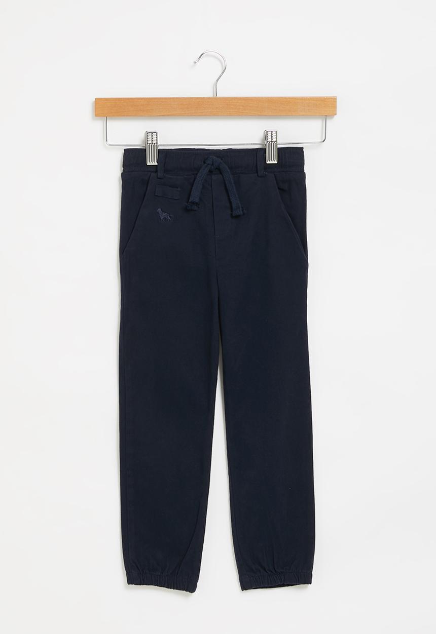 LAB - Boys twill jogger - navy