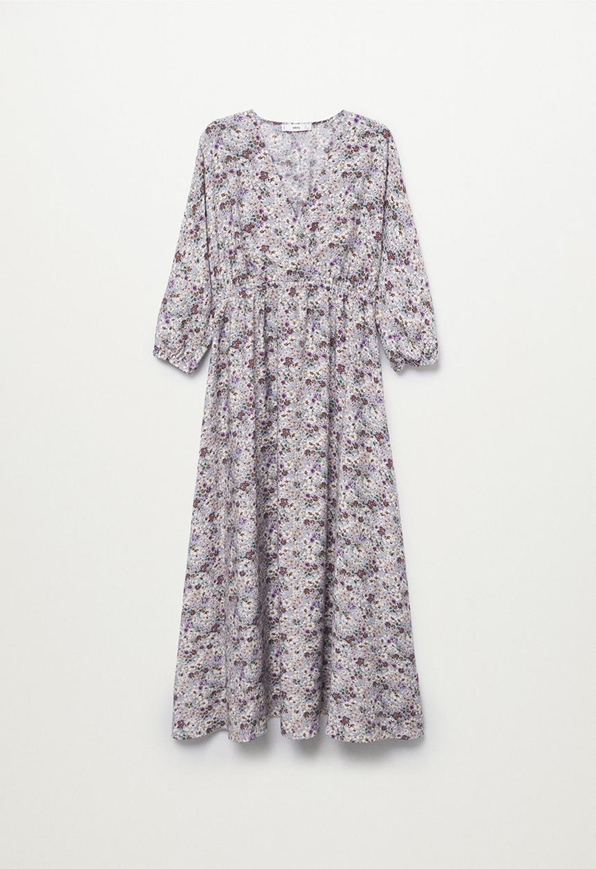 MANGO - Dress tangerin - light pastel purple