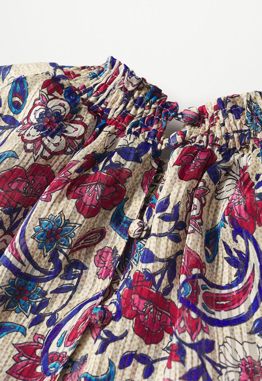MANGO - Blouse luz - multi