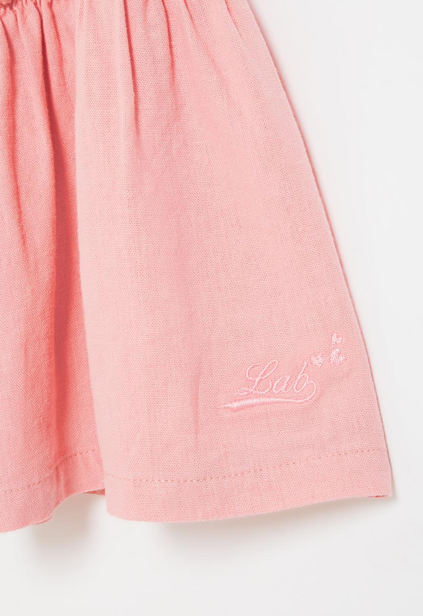 LAB - Girls linen skirt - pink