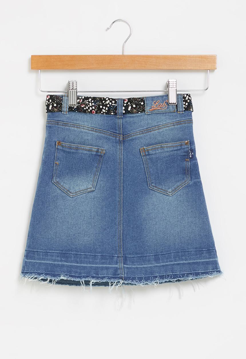 LAB - Girls denim skirt - blue 