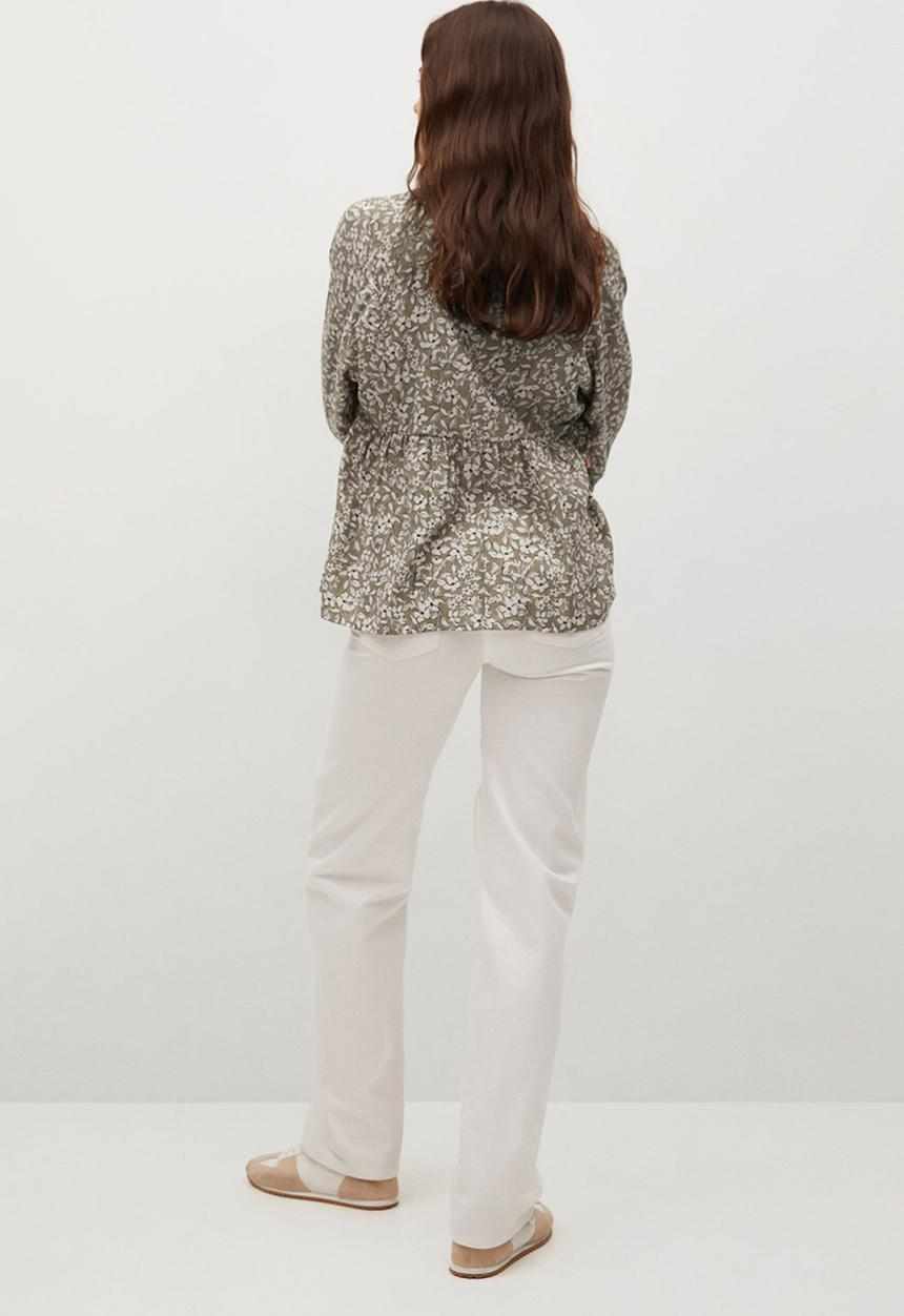MANGO - Blouse alberta - beige/khaki