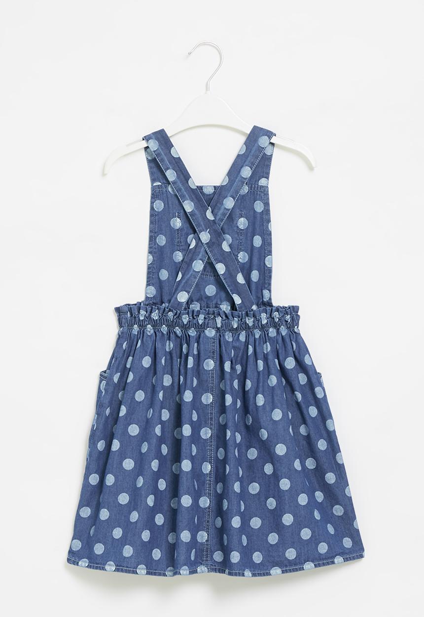 LAB - Girls pinafore - denim