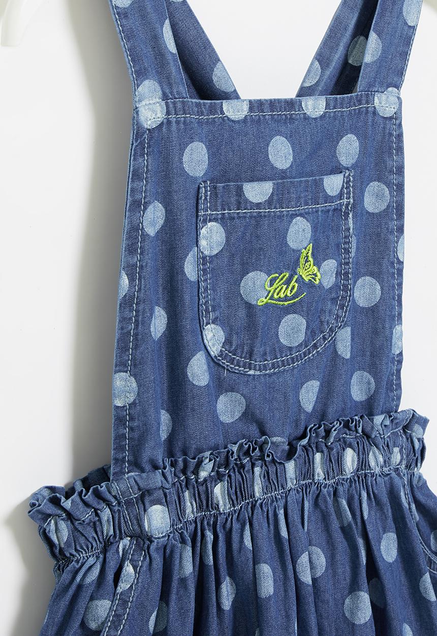 LAB - Girls pinafore - denim
