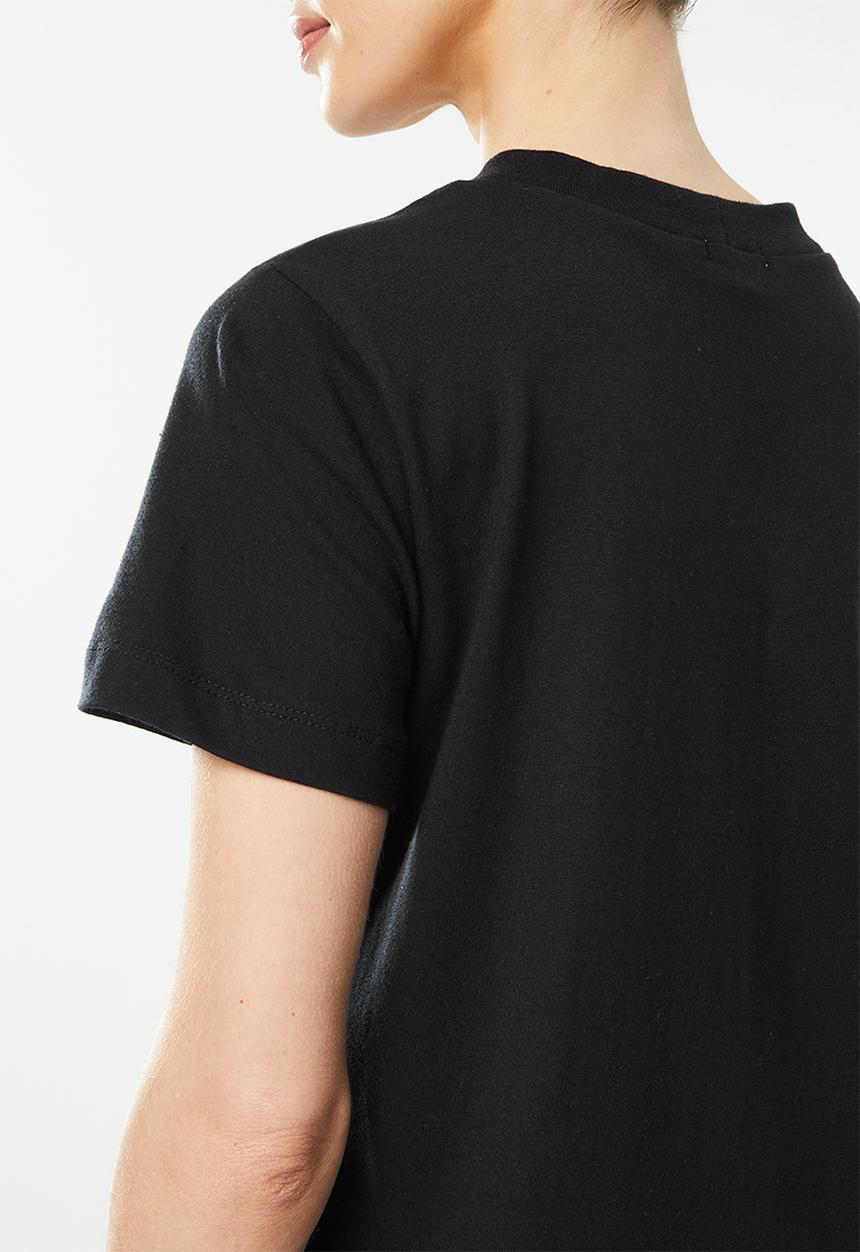 Superbalist - Printed crew neck tee - black
