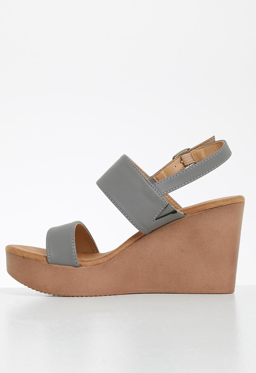 Butterfly Feet - Sandra 2 wedge - grey