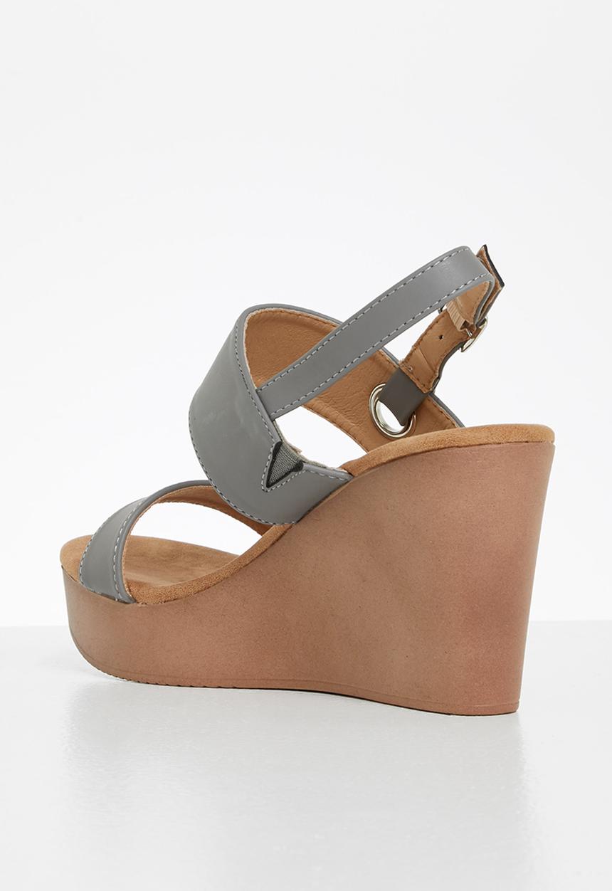 Butterfly Feet - Sandra 2 wedge - grey