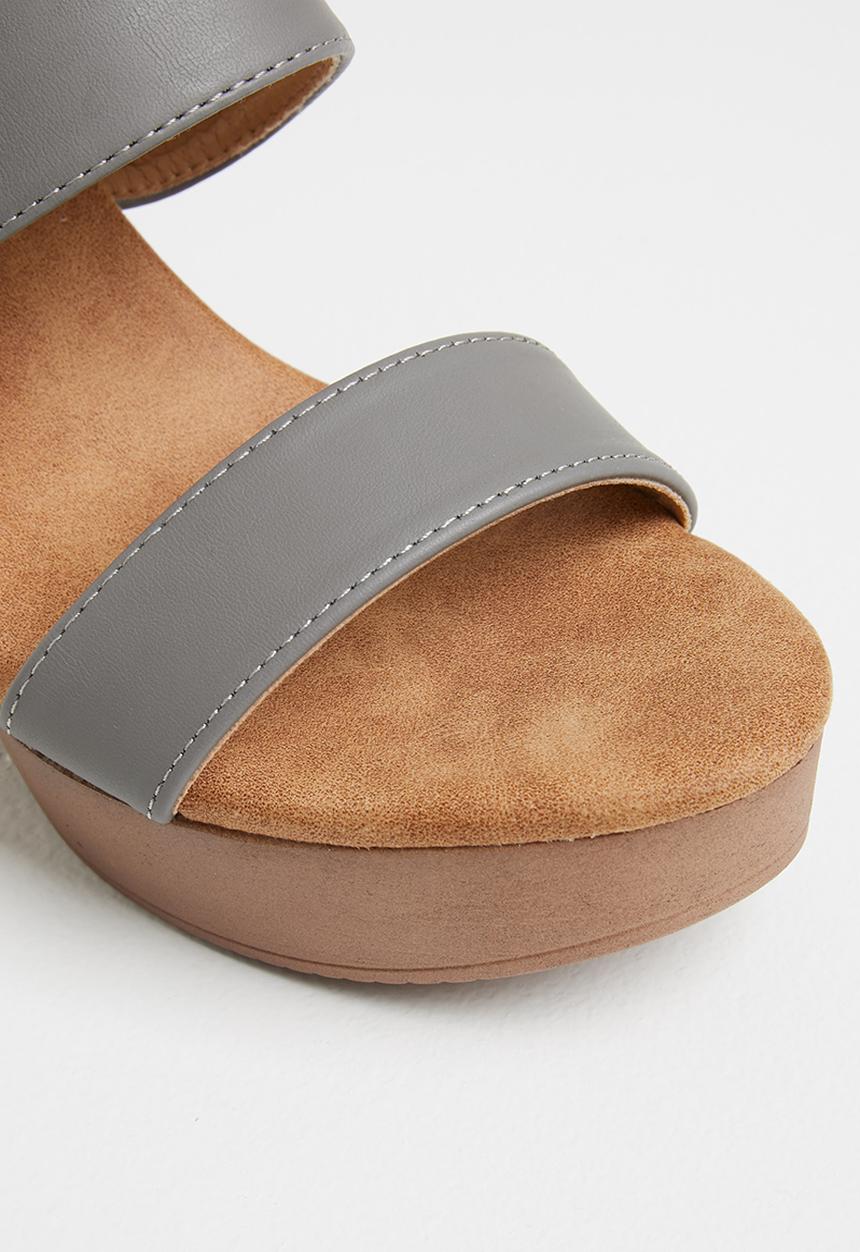 Butterfly Feet - Sandra 2 wedge - grey