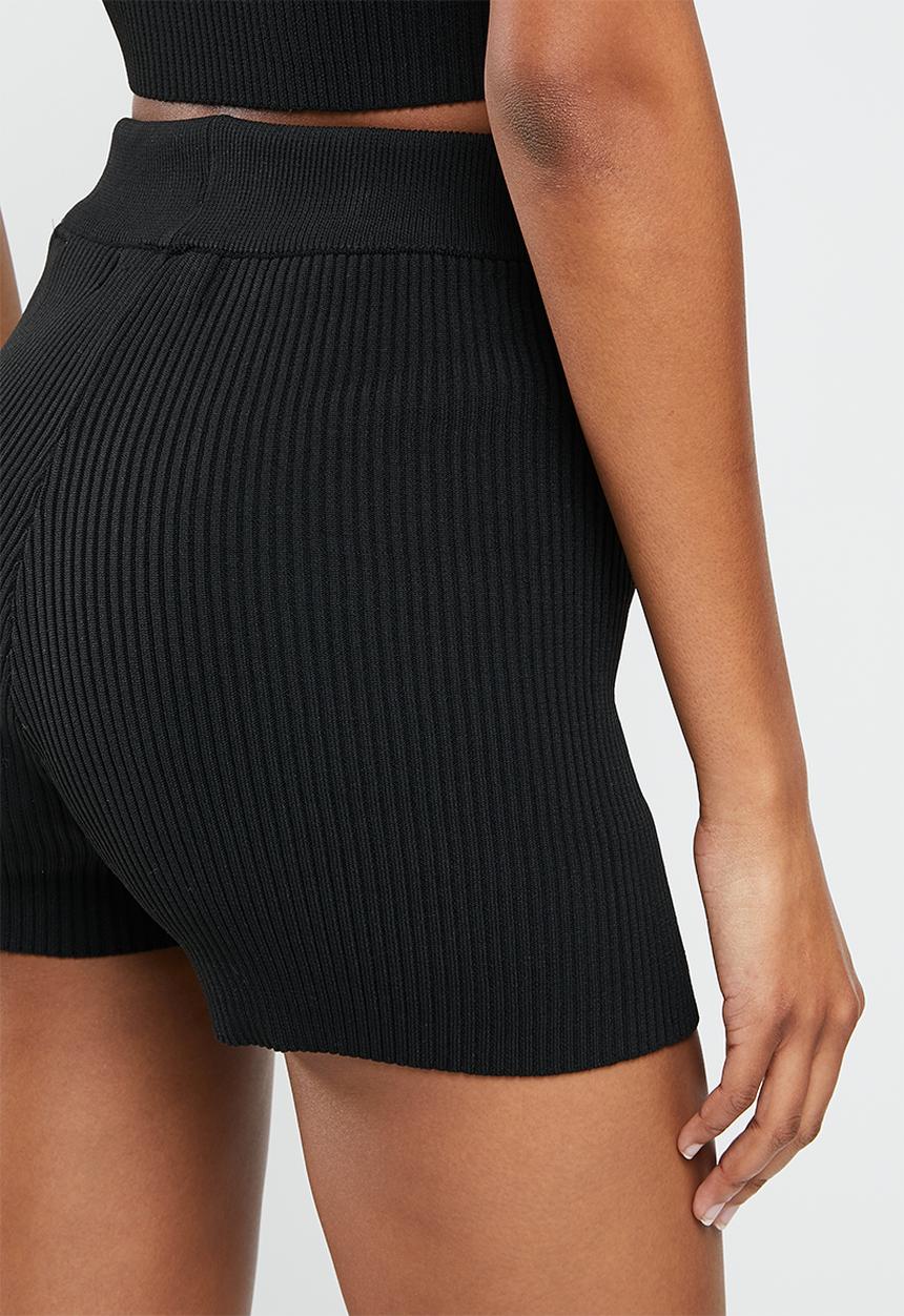 Missguided - It item short co ord - black