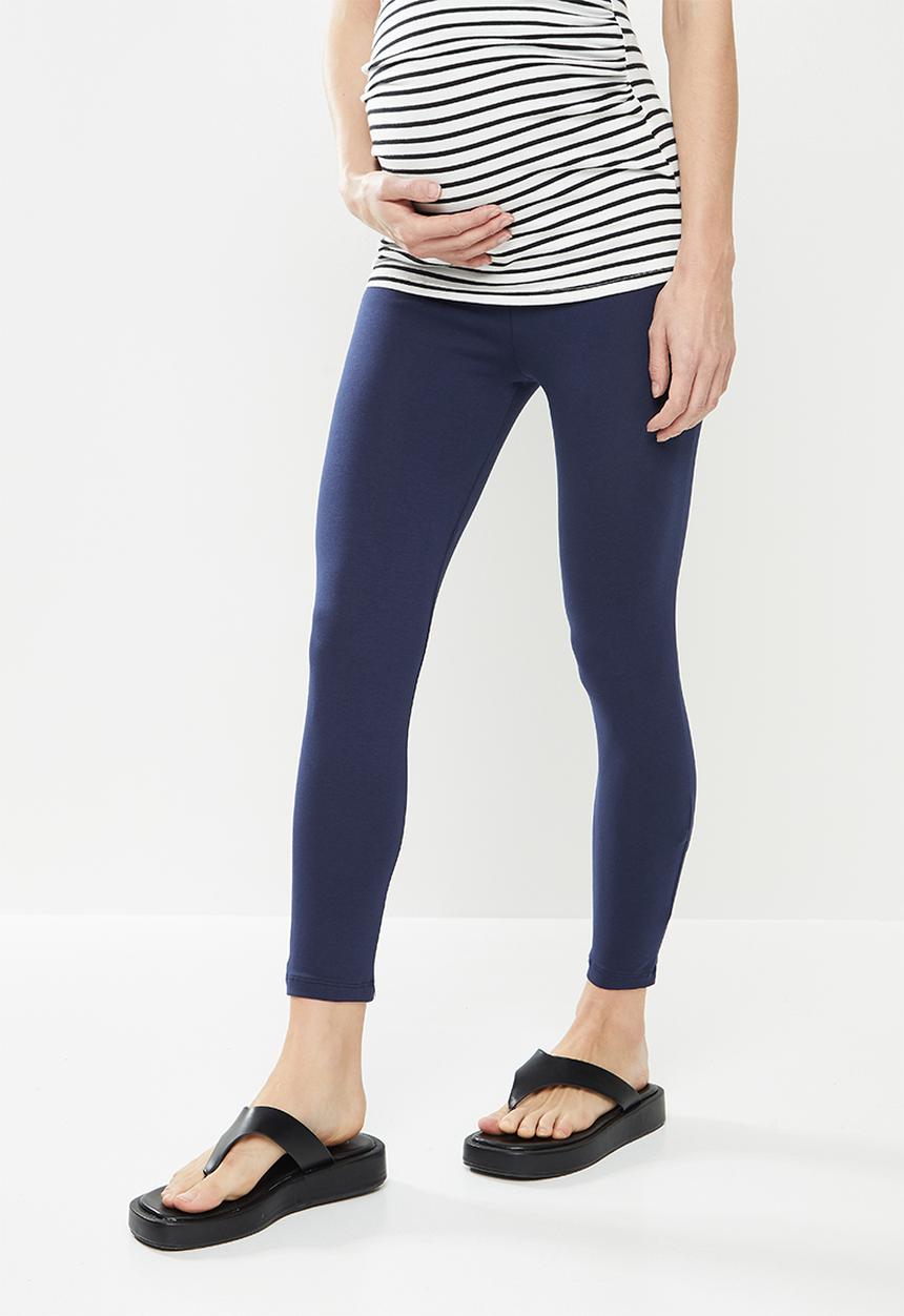 Superbalist - 7/8 cotton lycra leggings - navy
