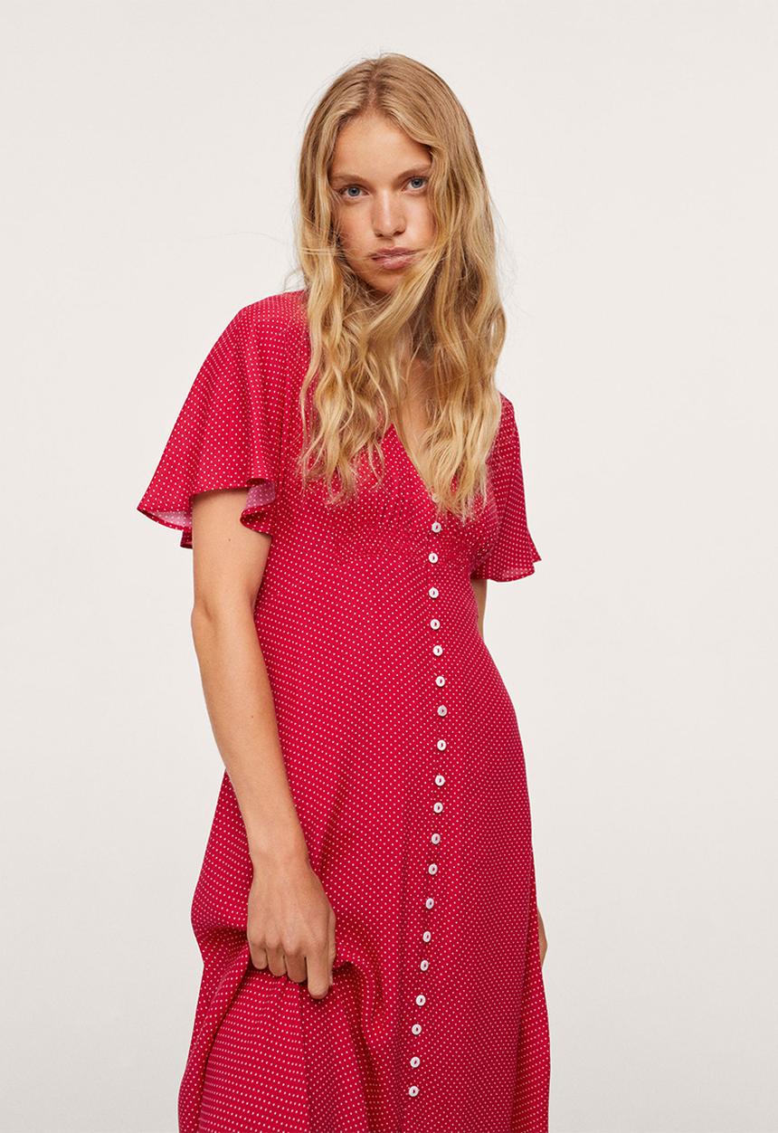 MANGO - Dress rouje - medium red